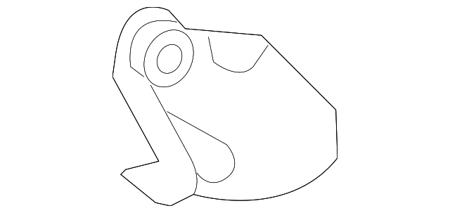 71302-04010 SEAT HINGE, LEFT