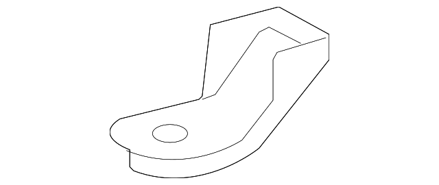 72666-04020-C0 SEAT BRACKET LOWER COVER, LEFT