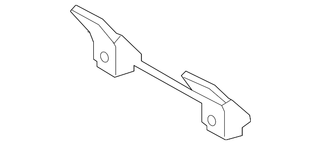 73705-04020 CHILD SEAT BRKT, LEFT