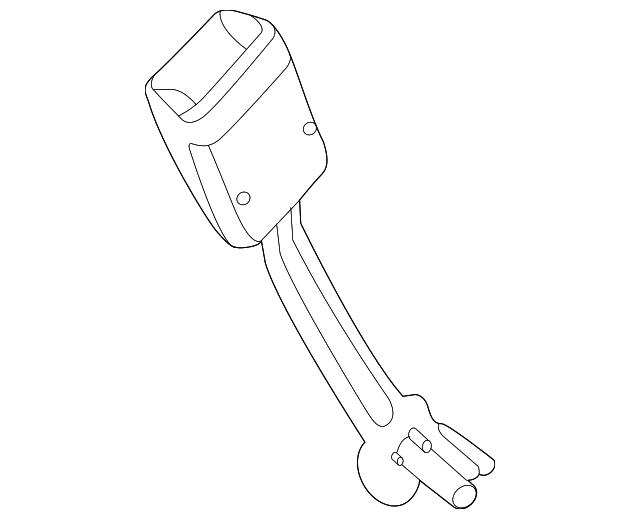 88830-1U500H9 Деталь BUCKLE, LEFT