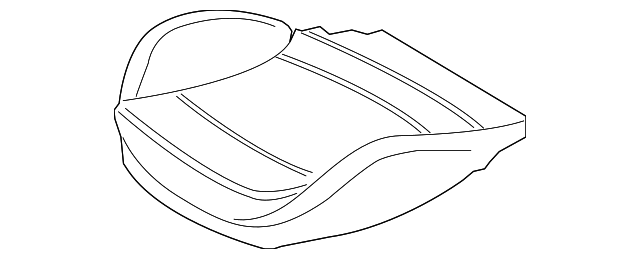 52-10-7-331-057 Деталь CUSHION COVER, LEFT