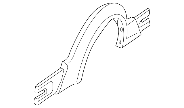15598830 Деталь WHEEL OPNG MLDG, RIGHT
