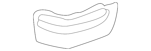 88980900 Деталь CORNER MOLDING, RIGHT