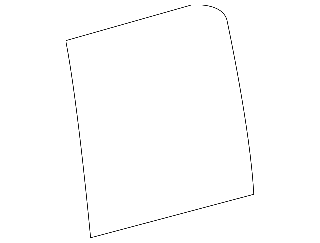 68019407AA Деталь FIXED GLASS, LEFT