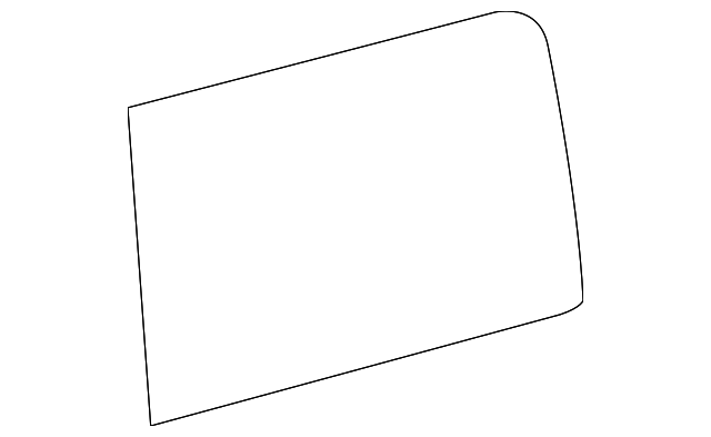 68019404AA Деталь VENT GLASS, LEFT