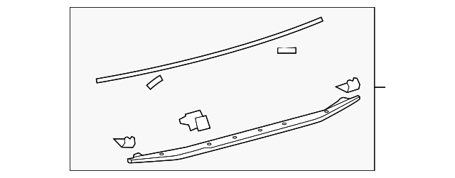 76801-50120 MOLDING ASSY