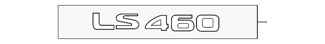 75443-50140 NAMEPLATE