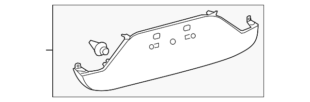 76802-50020-A0 LICENSE PANEL
