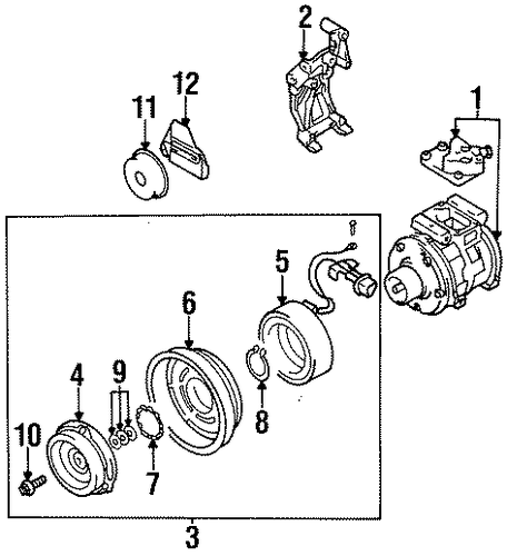 Avenger CONDENSER, COMPRESSOR & LINES 2