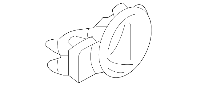 96951729 Деталь HANDLE, INSIDE, LEFT