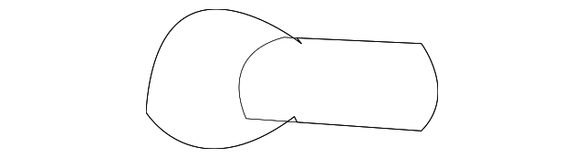 11509018 Деталь ASSIST STRAP SCREW, LEFT