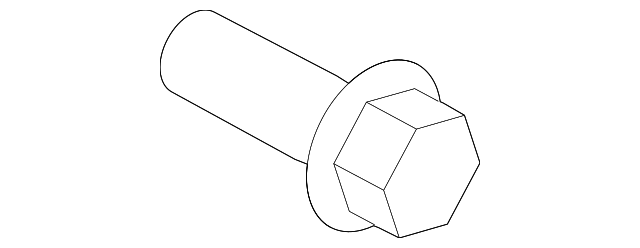 11251-06167-B Деталь BUMPER COVER BOLT, LEFT