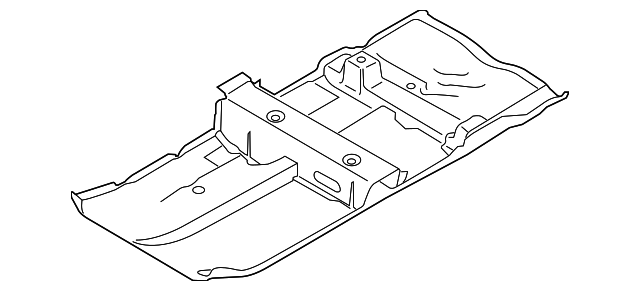 G4321-1KDEA Деталь FRONT FLOOR PAN, LEFT