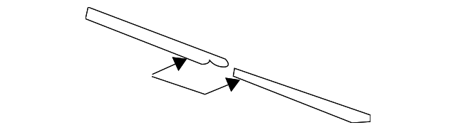 10347106 Деталь RADIATOR UPPER SEAL