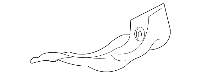 16590JK21D LOWER SHIELD, LEFT