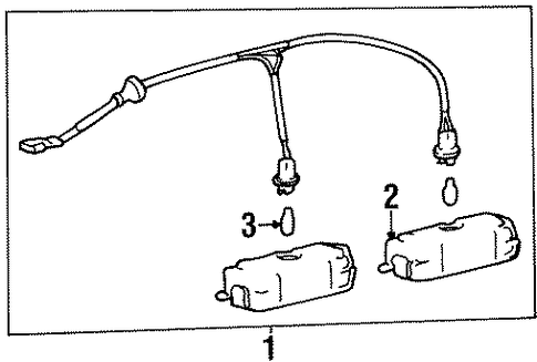 Tiburon BULBS - CHASSIS