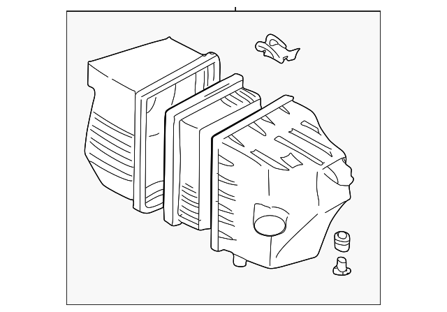 ZZC9-13-030 AIR CLEANER ASSY