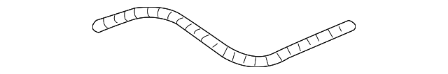 15866193 Деталь DRAIN HOSE, RIGHT