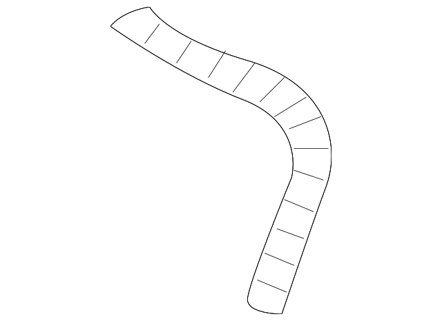 15826707 Деталь DRAIN HOSE, RIGHT