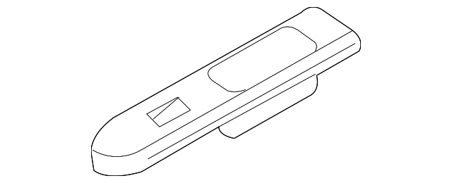 8L8Z-14527-AE Деталь SWITCH HOUSING, LEFT