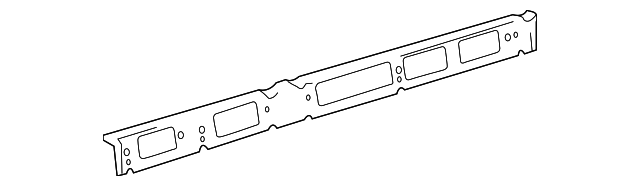 9066320403 Деталь ROOF RAIL REINFORCEMENT, LEFT