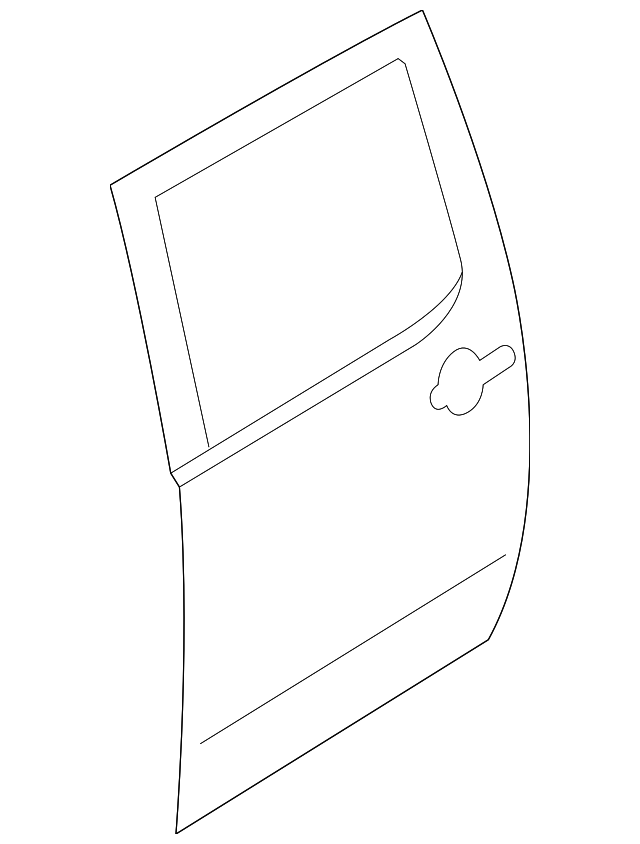6851182Z00 Деталь OUTER PANEL, RIGHT