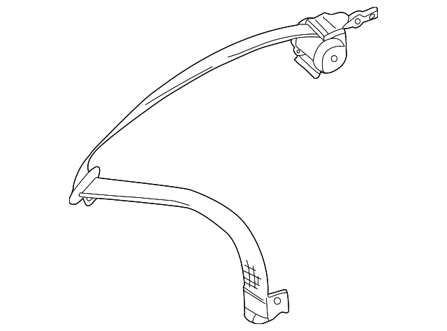 72-11-8-201-017 Деталь RETRACTOR ASSY, LEFT