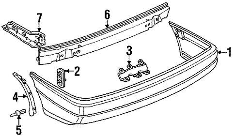 Passat BUMPER & COMPONENTS - REAR