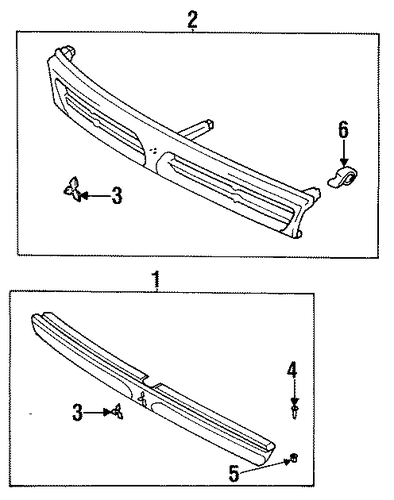 Mirage GRILLE & COMPONENTS