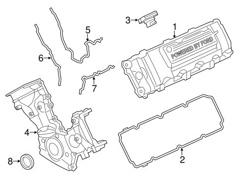F-150 VALVE & TIMING COVERS