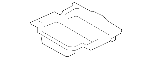 91141SG000 Деталь TRUNK COVER