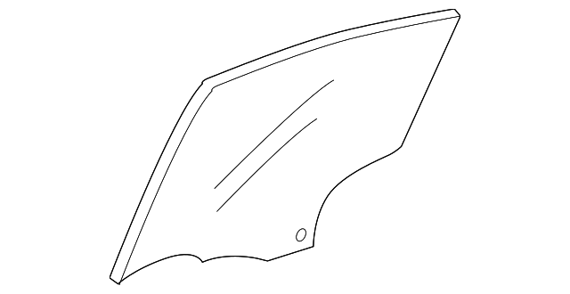 BP4K-73-511B Деталь GLASS, LEFT