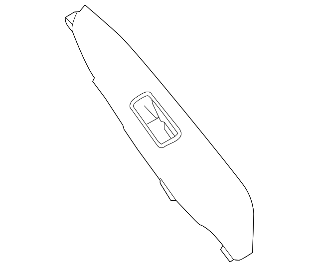 KD45-68-5L1D-02 Деталь SWITCH PANEL, RIGHT