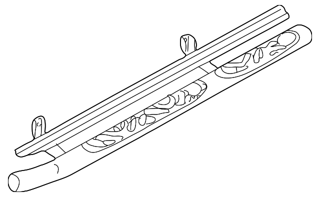96110-8Z300 Деталь NERF BAR, RIGHT