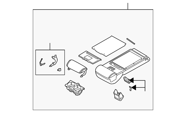 52-20-7-076-851 ARMREST ASSY