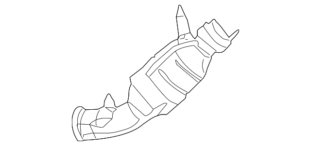 3D0-254-251-CX Деталь CATALYTIC CNVRTR, RIGHT