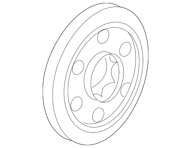 13810-PZA-013 Деталь PULLEY, CRANKSHAFT