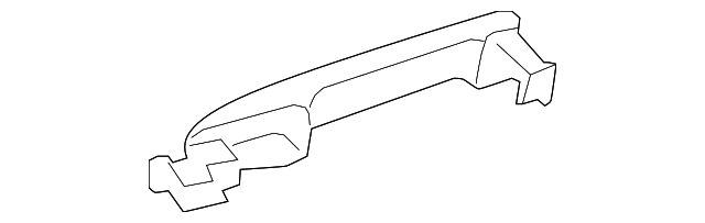 69220-0E010-D1 HANDLE, OUTSIDE, LEFT