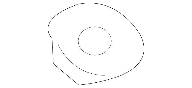 9XF2-01-028L Деталь HINGE RETAINER NUT, RIGHT