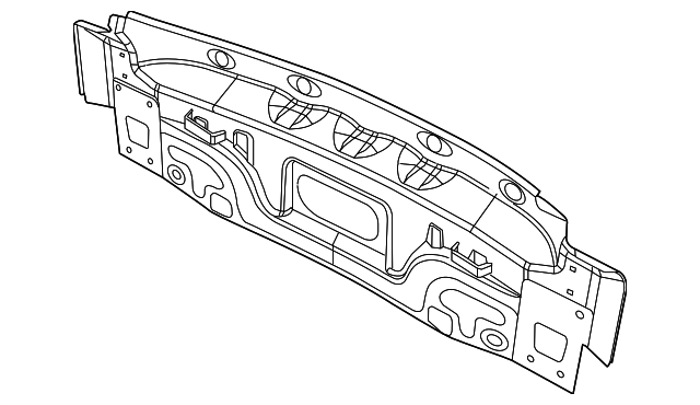5C5-813-301 Деталь REAR BODY PANEL