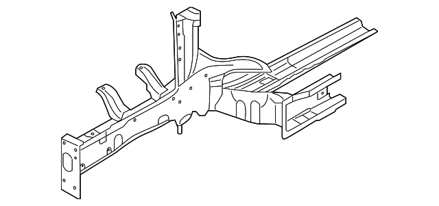 64605 Деталь SIDEMEMBER, LEFT