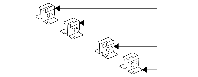 4645977AA Деталь PIVOT BRACKET, LEFT