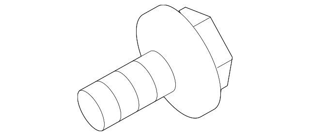15098000 Деталь CALIPER BOLT, LEFT