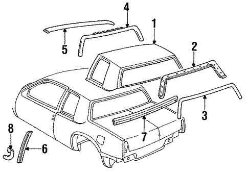 Eldorado VINYL ROOF