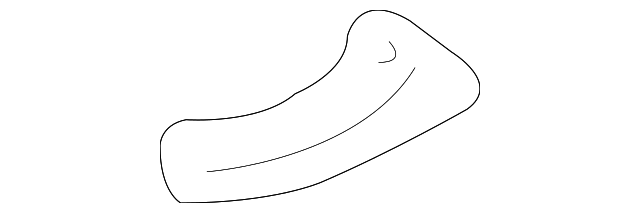 88965522 Деталь BUMPER BRACE, RIGHT