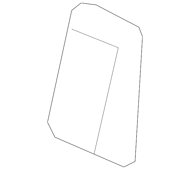 71866-08050-B1 Деталь BEZEL, RIGHT
