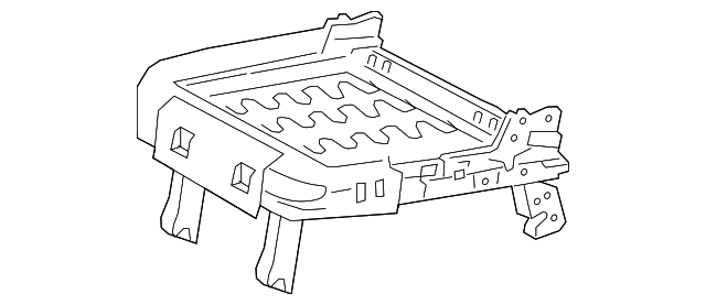 79201-08070 Деталь CUSHION FRAME, RIGHT