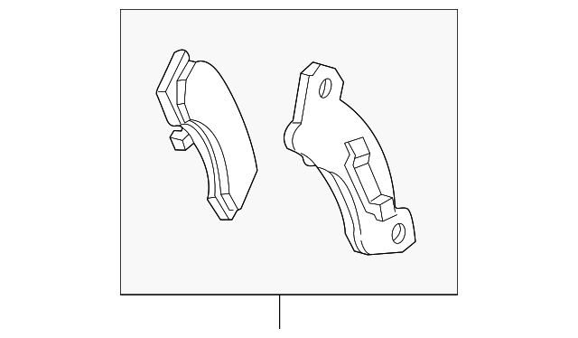 18038870 Деталь BRAKE PADS