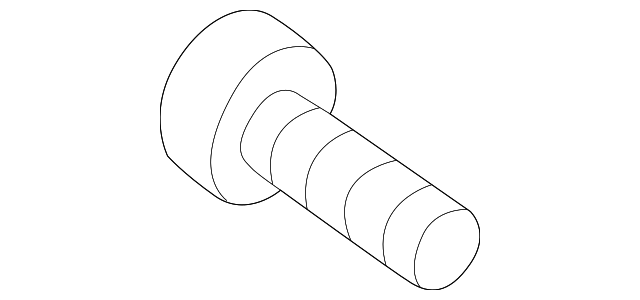88967230 CALIPER BOLT, LEFT