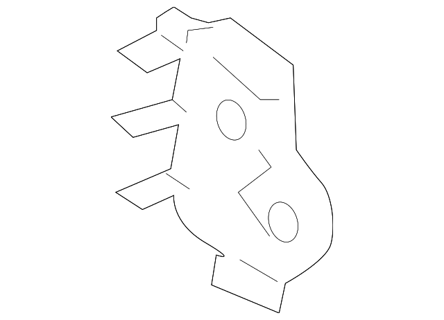 5103C-60010 Деталь FRONT PLATE, RIGHT